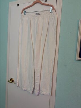 Hot cotton wide leg pants
